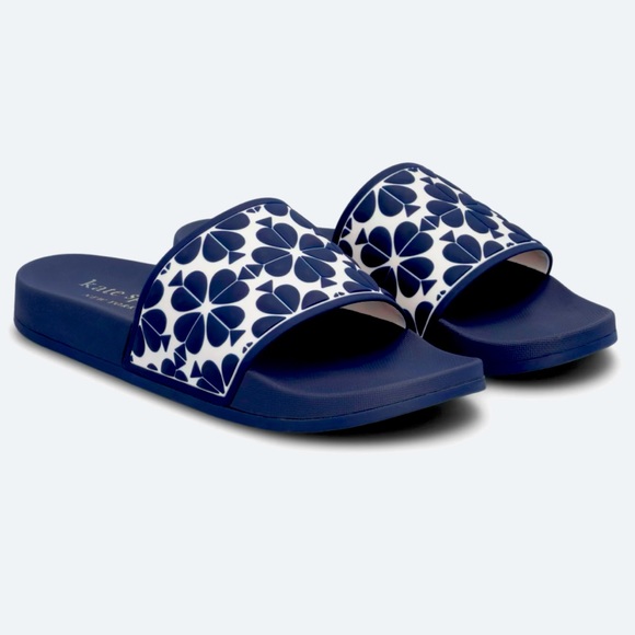 kate spade Shoes Kate Spade Olympia Pool Slide Sz 8 Poshmark